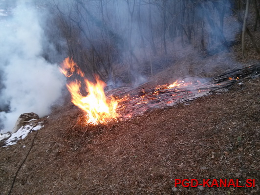 PGD Kanal - požari v naravnem okolju